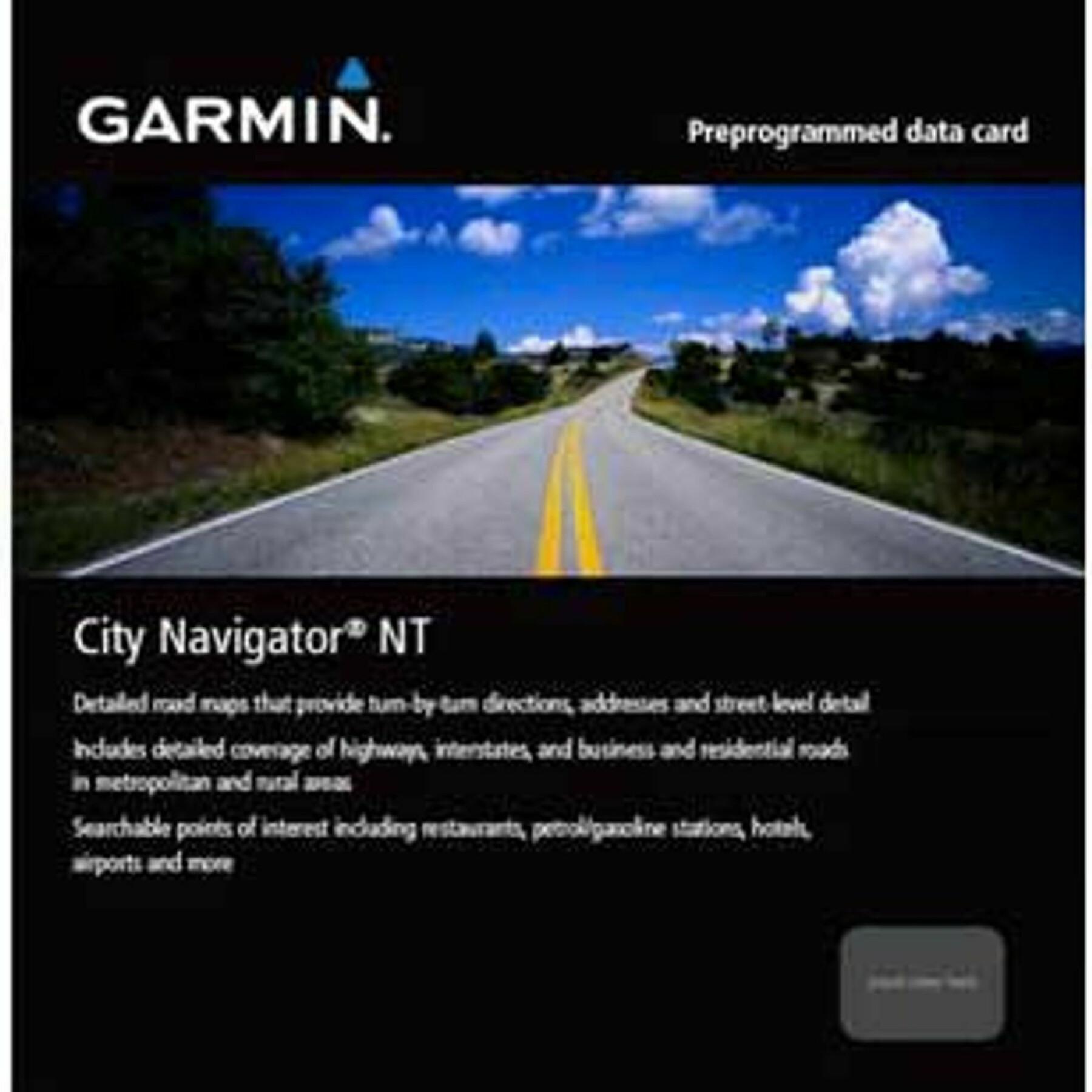Kort Garmin city navigator Europe nt-spain/portugal microsd/sd card