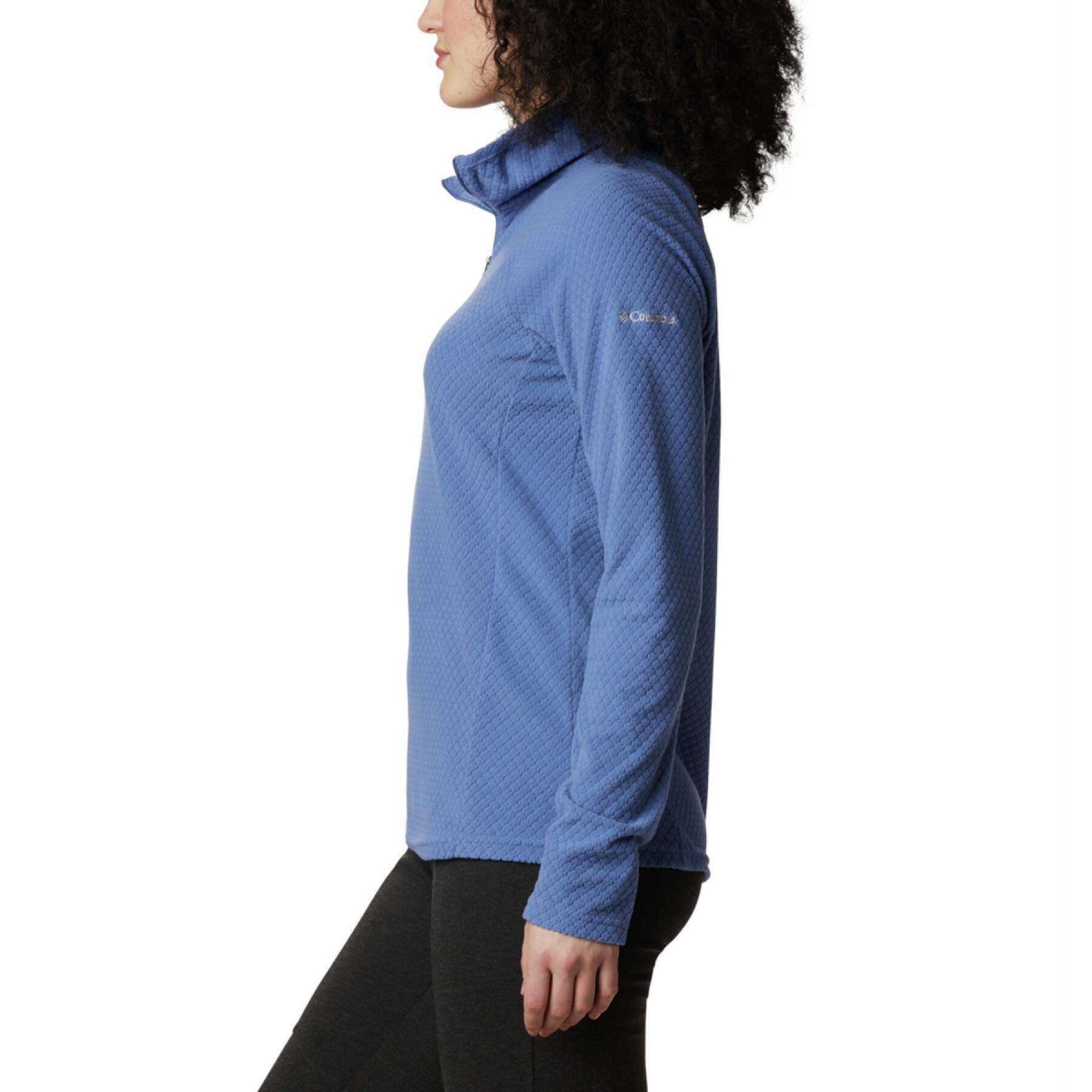 Sweatshirt med 1/2 dragkedja för kvinnor Columbia Glacial IV