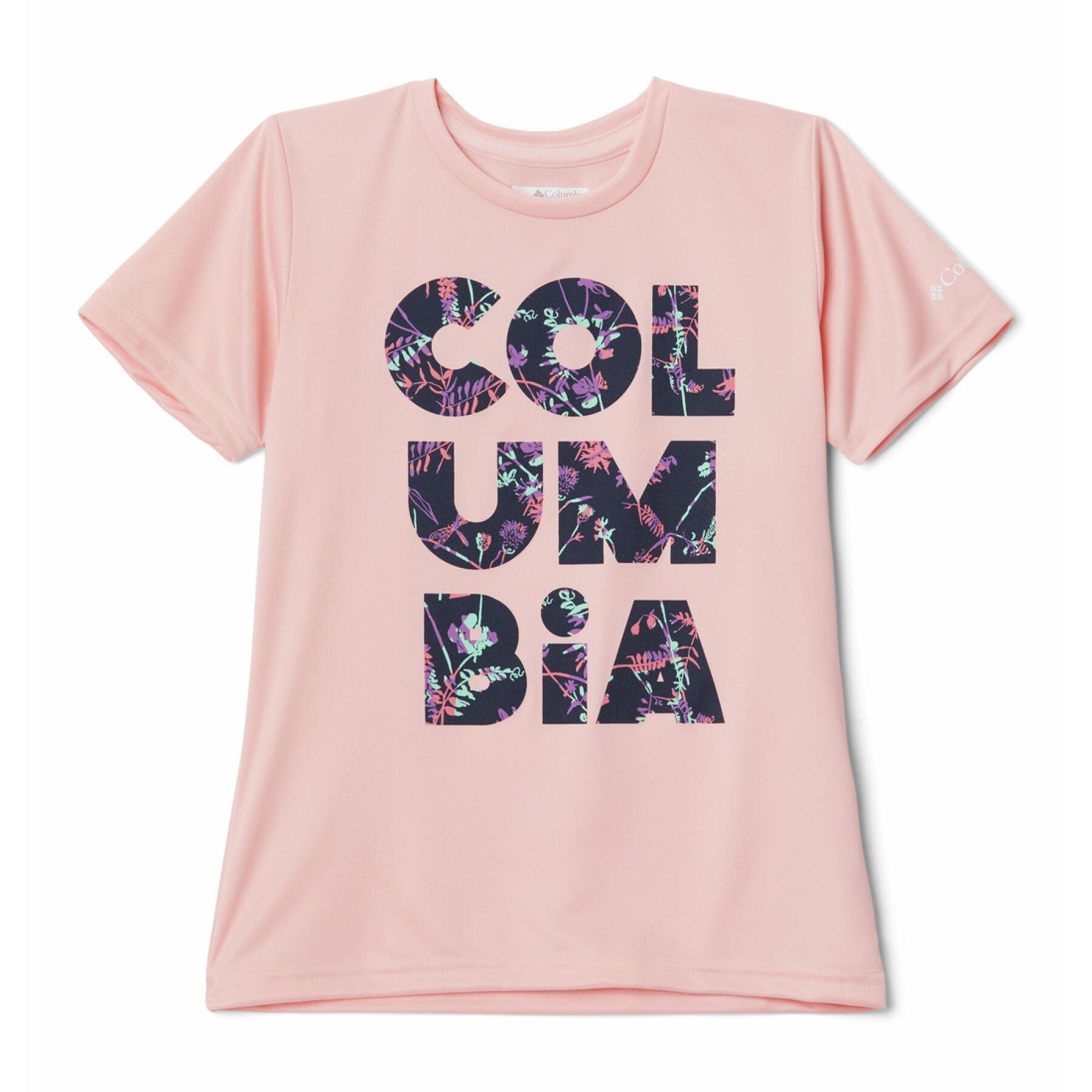 T-shirt för flickor Columbia Petit Pond Graphic