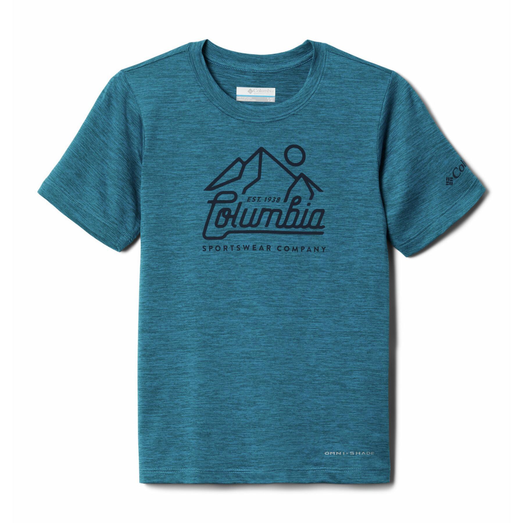 T-shirt för barn Columbia Mount Echo Graphic