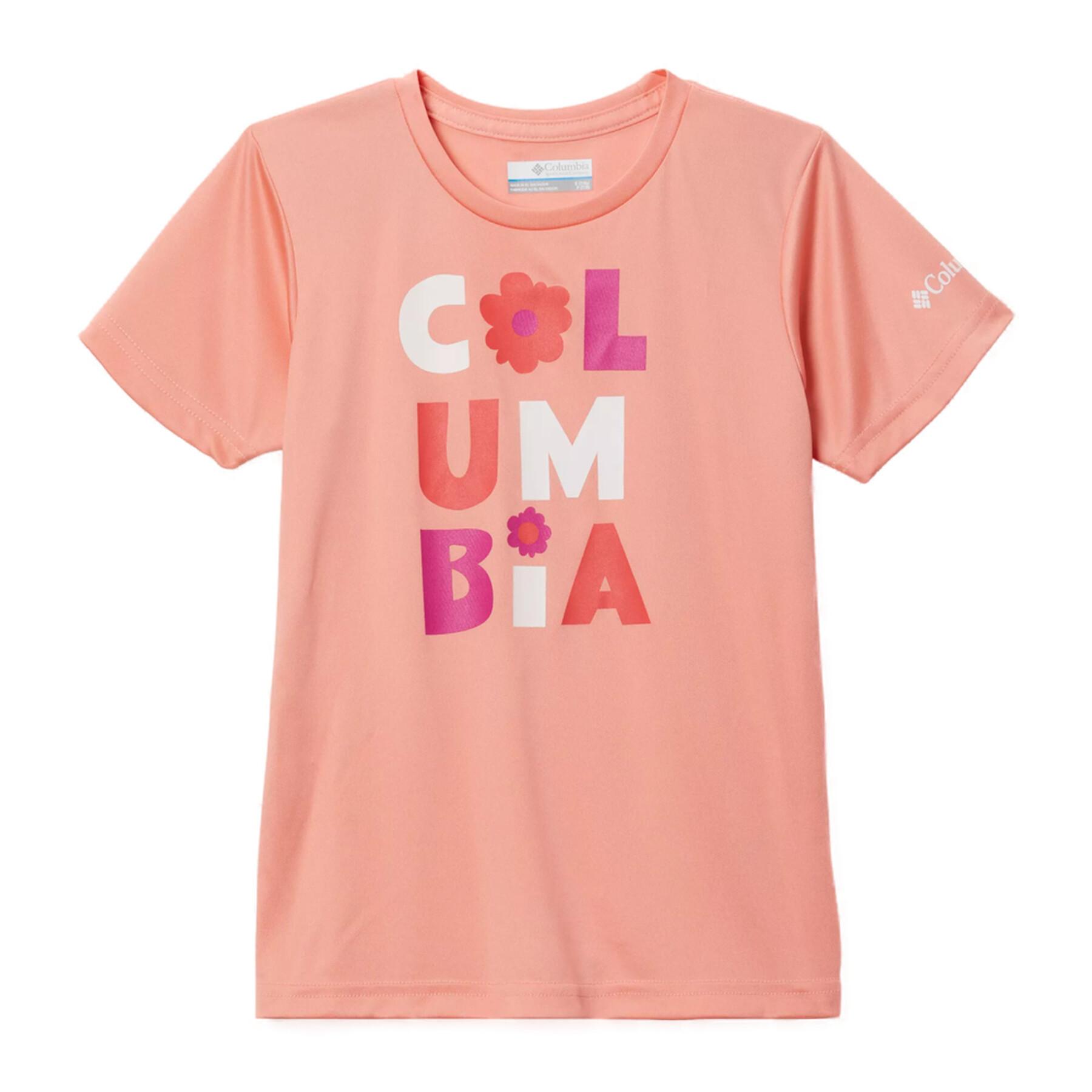 Kortärmad T-shirt för flickor Columbia Mirror Creek™ Graphic