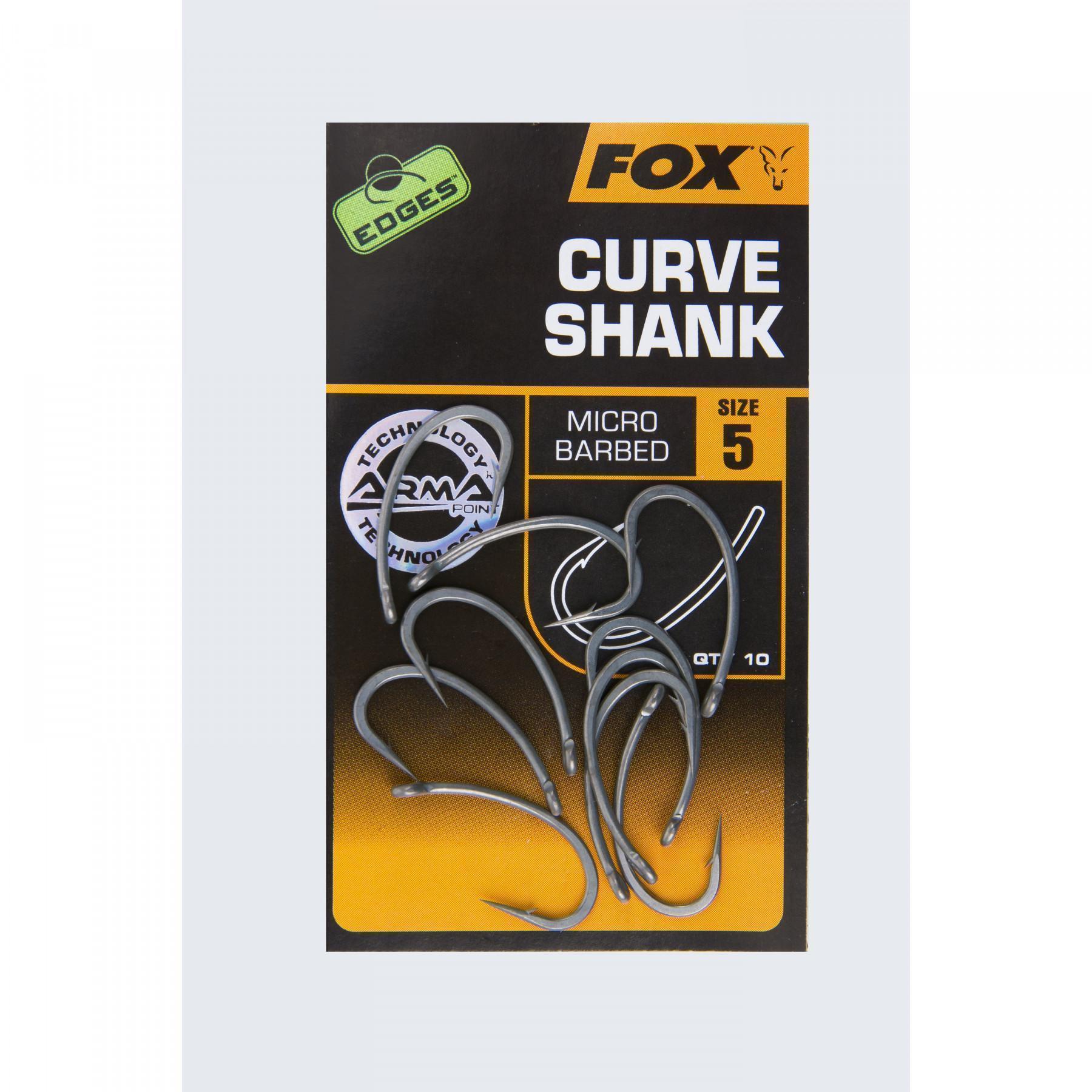 Krok Fox Curve Shank Edges taille 2