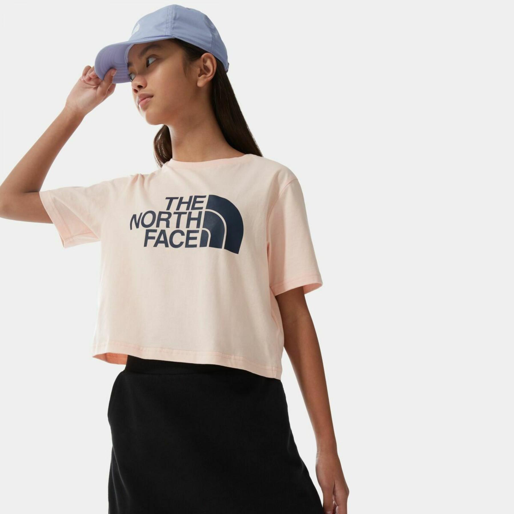 Croptop T-shirt för flickor The North Face Easy
