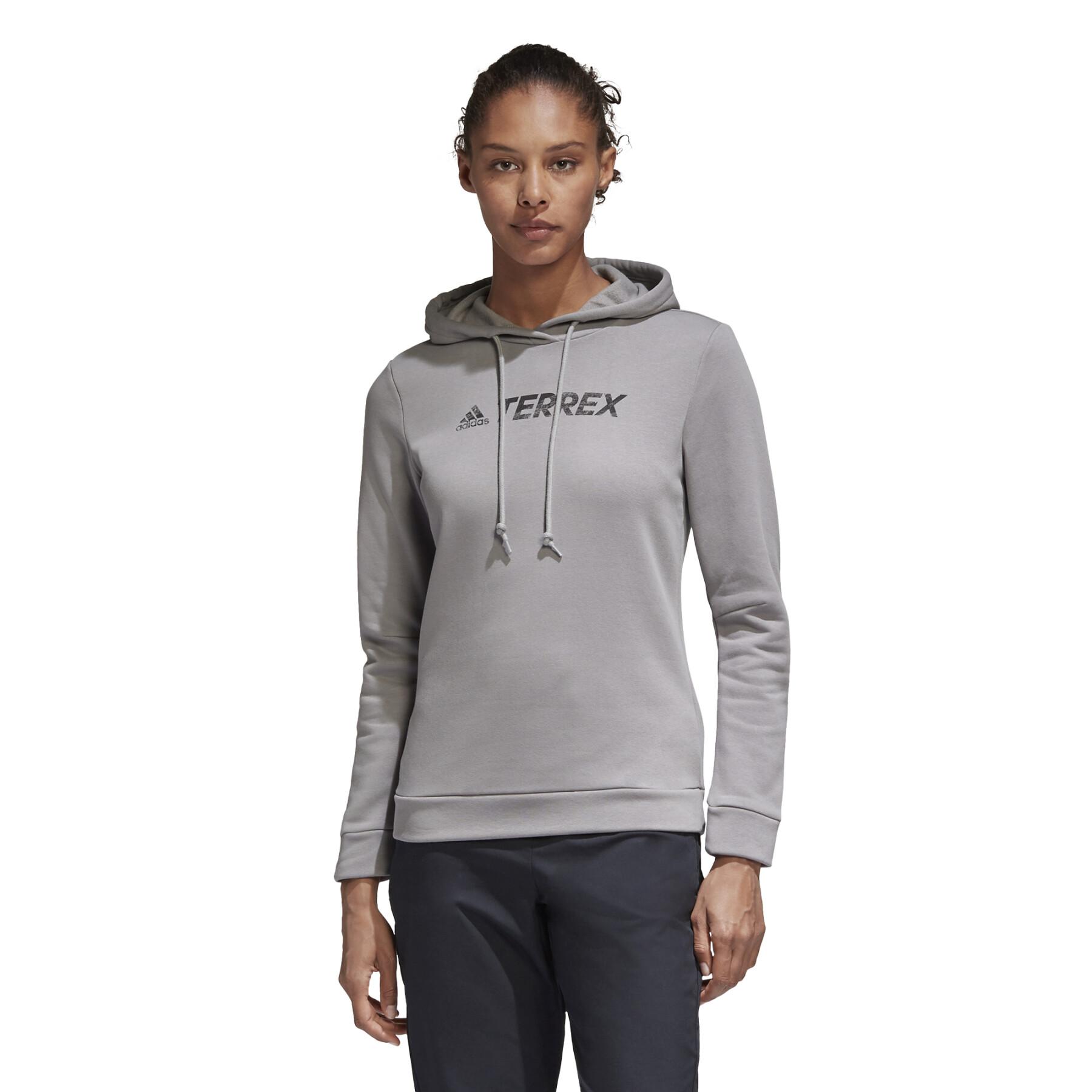Sweatshirt för kvinnor adidas terrex graphic logo