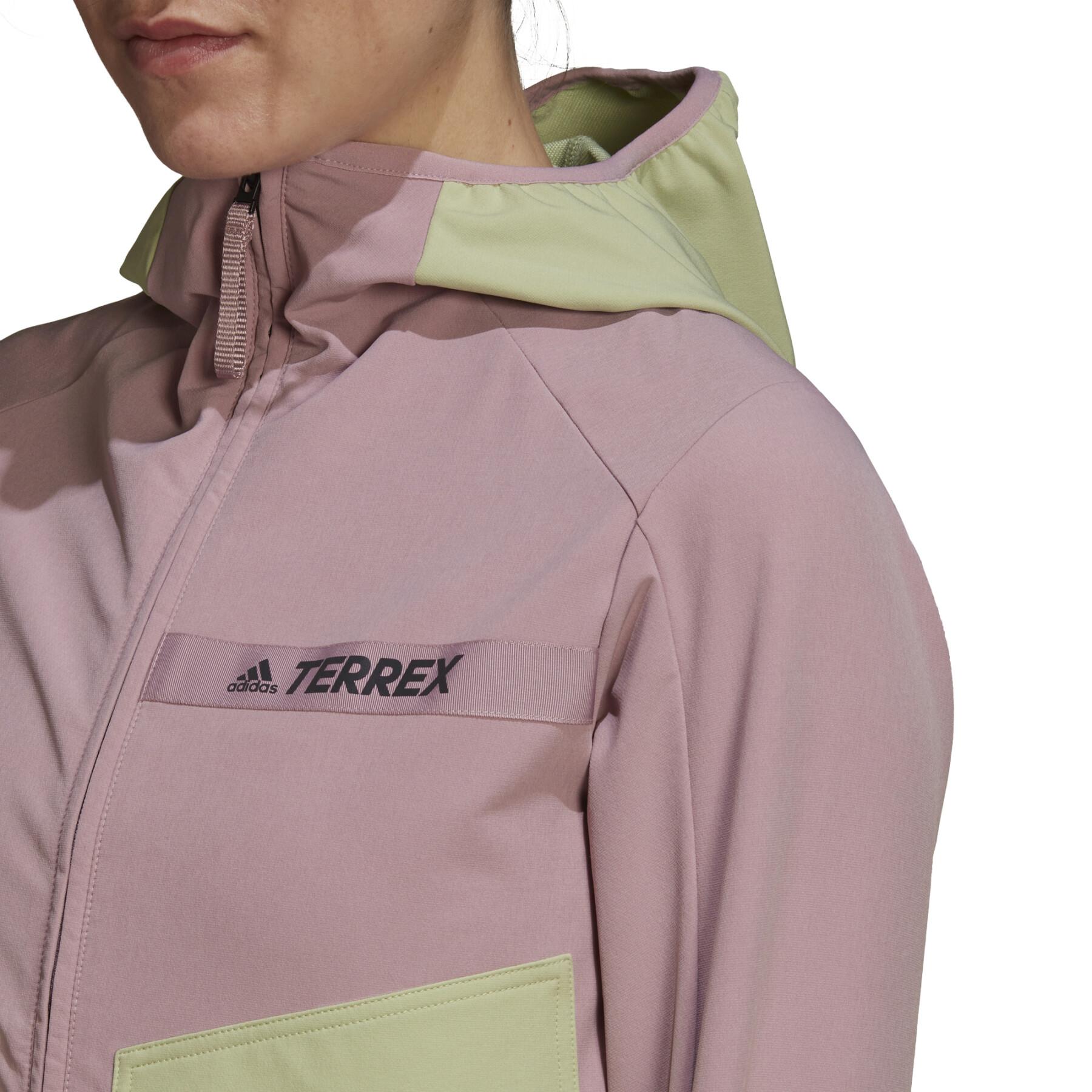 Jacka för kvinnor adidas Terrex Multi Soft Shell