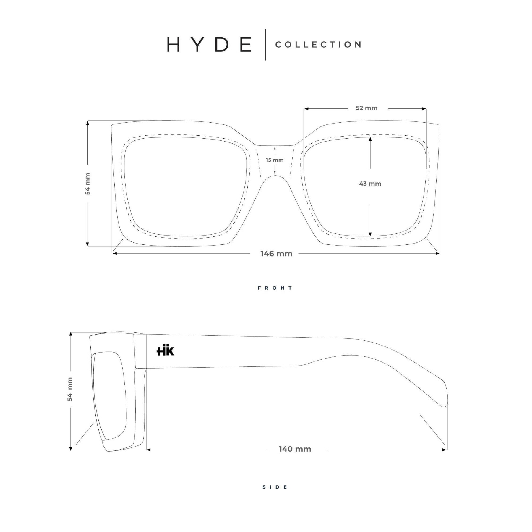 Solglasögon Hanukeii Hyde