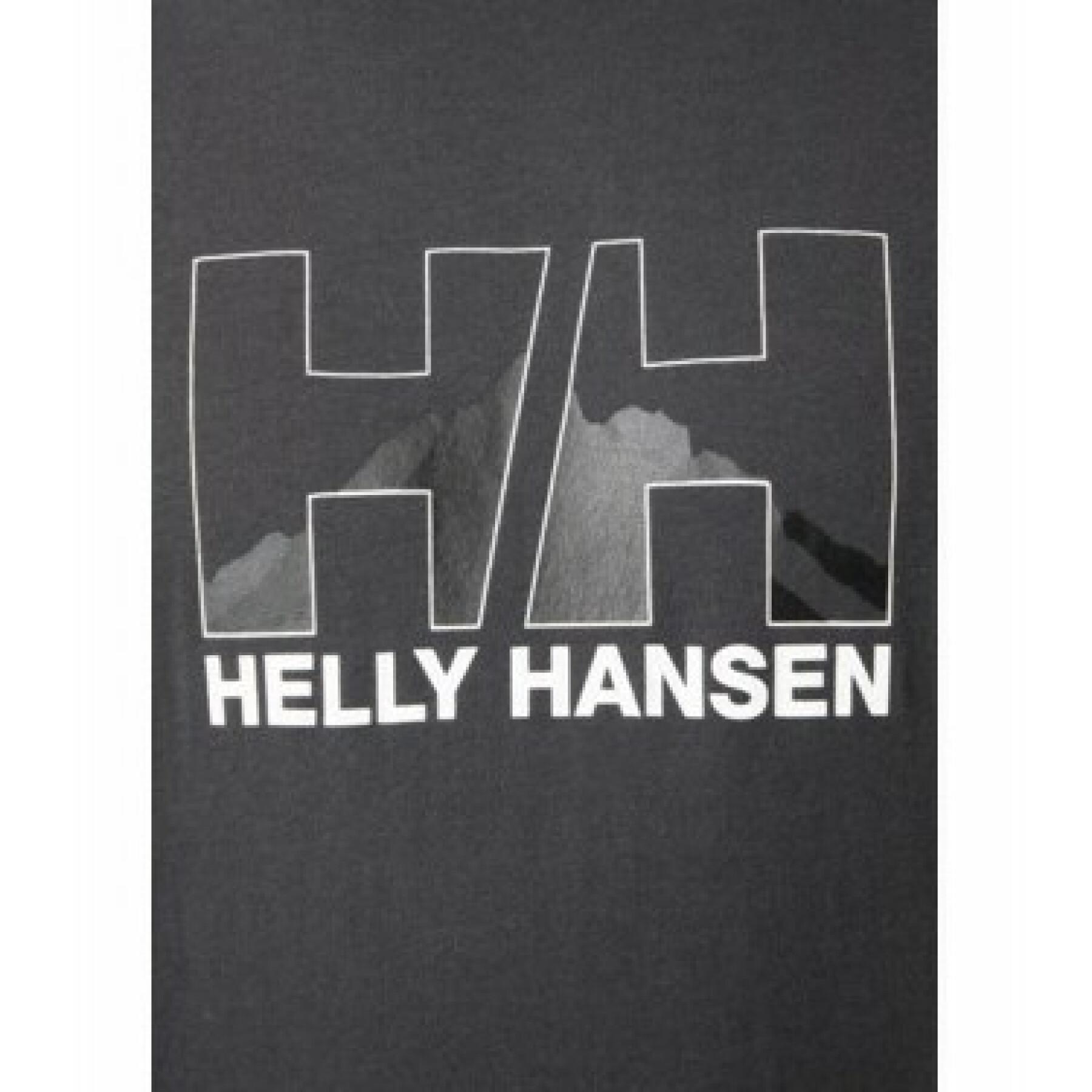 Långärmad T-shirt Helly Hansen Nord graphic