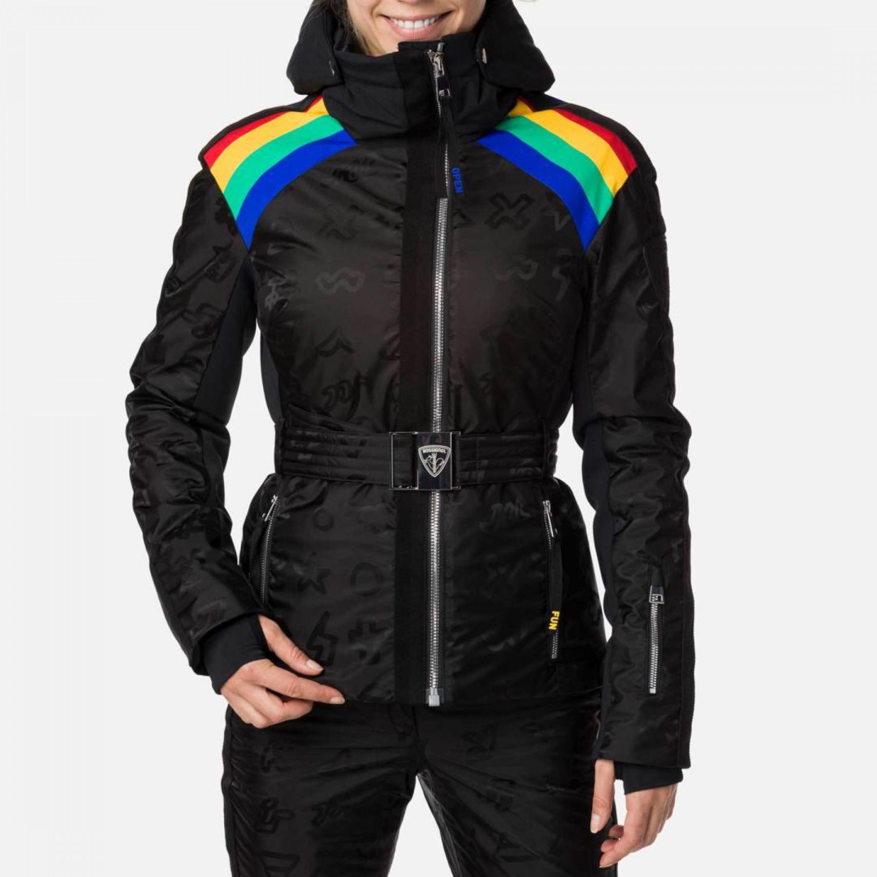 Skidjacka för kvinnor Rossignol Rainbow-ski