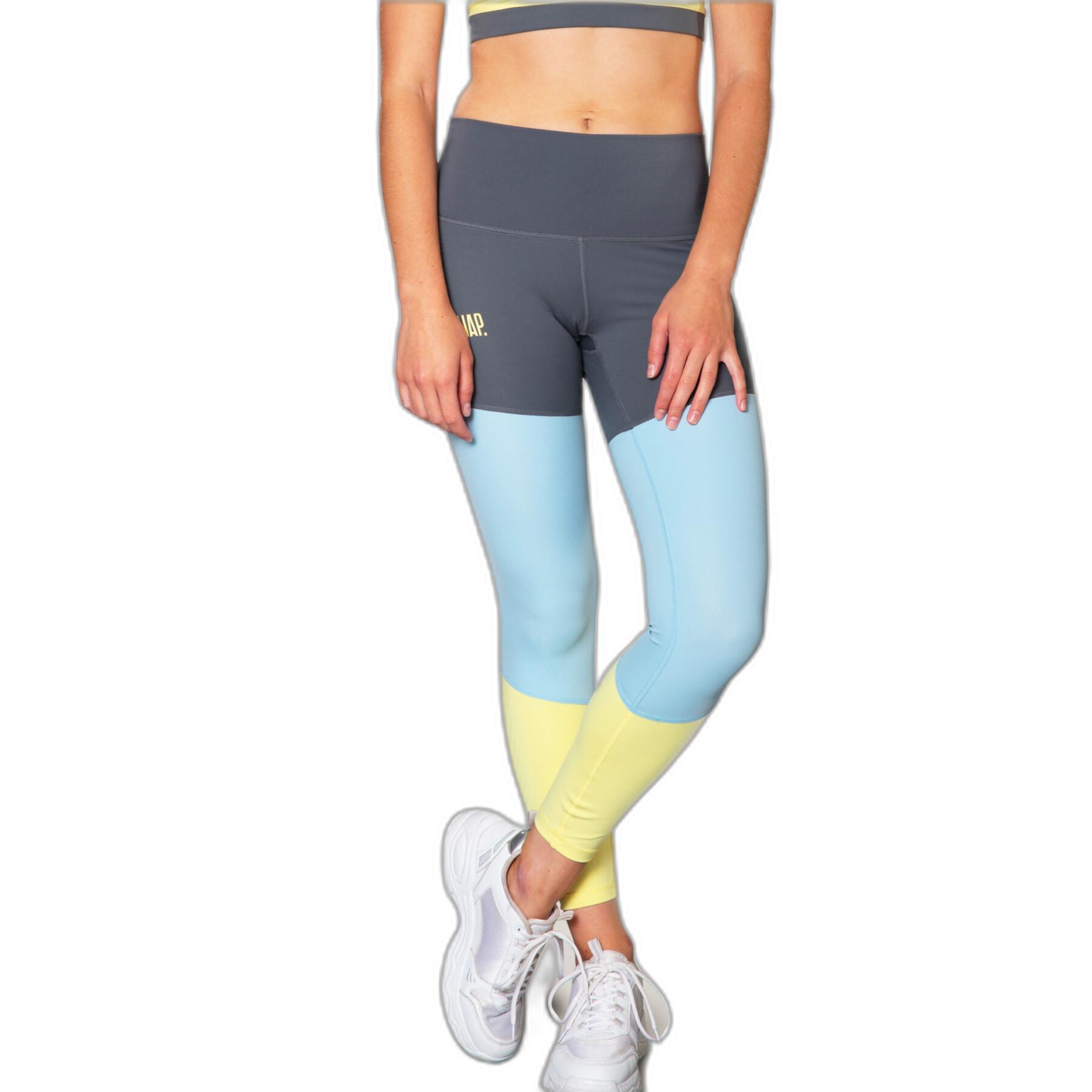 Trikåfärgade leggings för kvinnor Snap Climbing