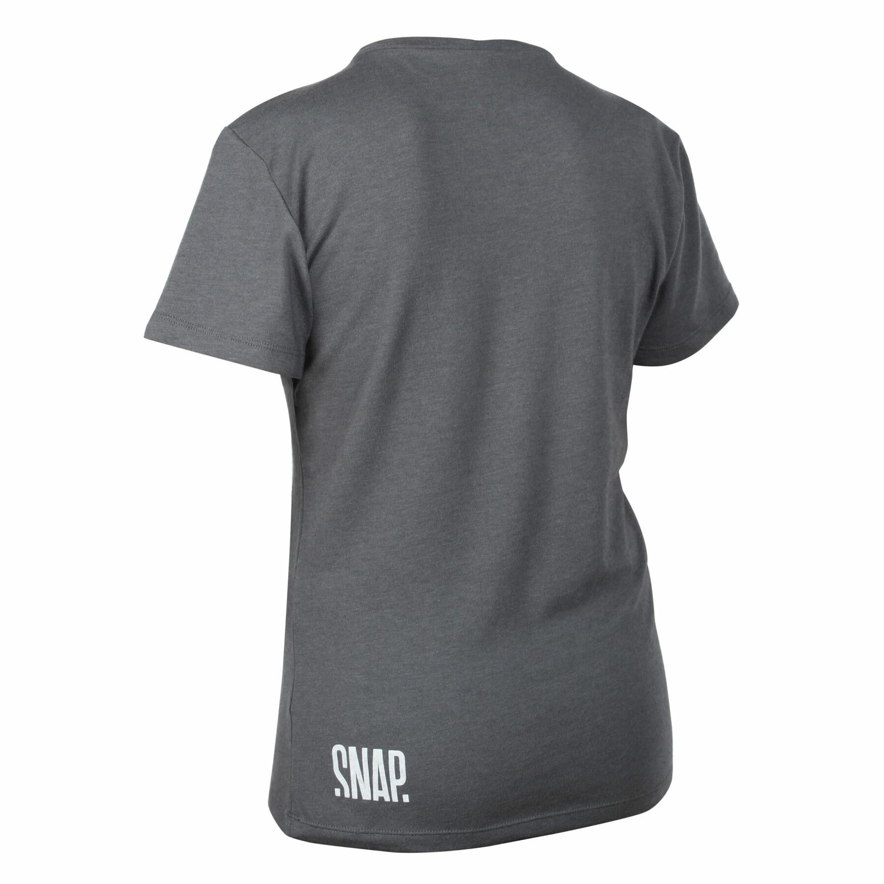 Kortärmad T-shirt i merinoteknik för damer Snap Climbing