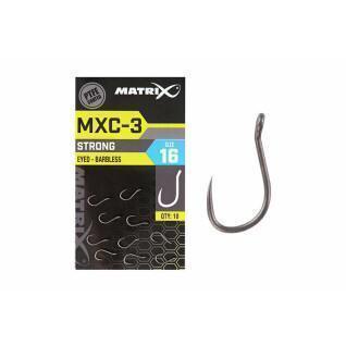 Krokar utan hulling Matrix MXC-3 Eyed (PTFE) x10
