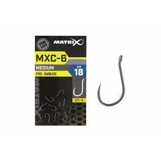 Krokar utan hulling Matrix MXC-6 Eyed (PTFE) x10