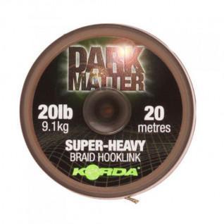Ledningsfläta Korda Dark Matter Tungsten Coated Braid 18lb