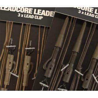 Montering Korda Leadcore Leaders - Hybrid Lead Clip QC Swivel