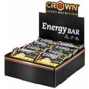 Förpackning med 12 näringsbars Crown Sport Nutrition Energy - banane et chocolat blanc - 60 g