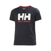 T-shirt med barnens logotyp Helly Hansen